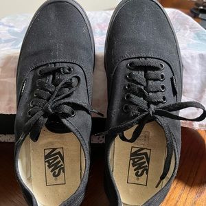 Black Vans